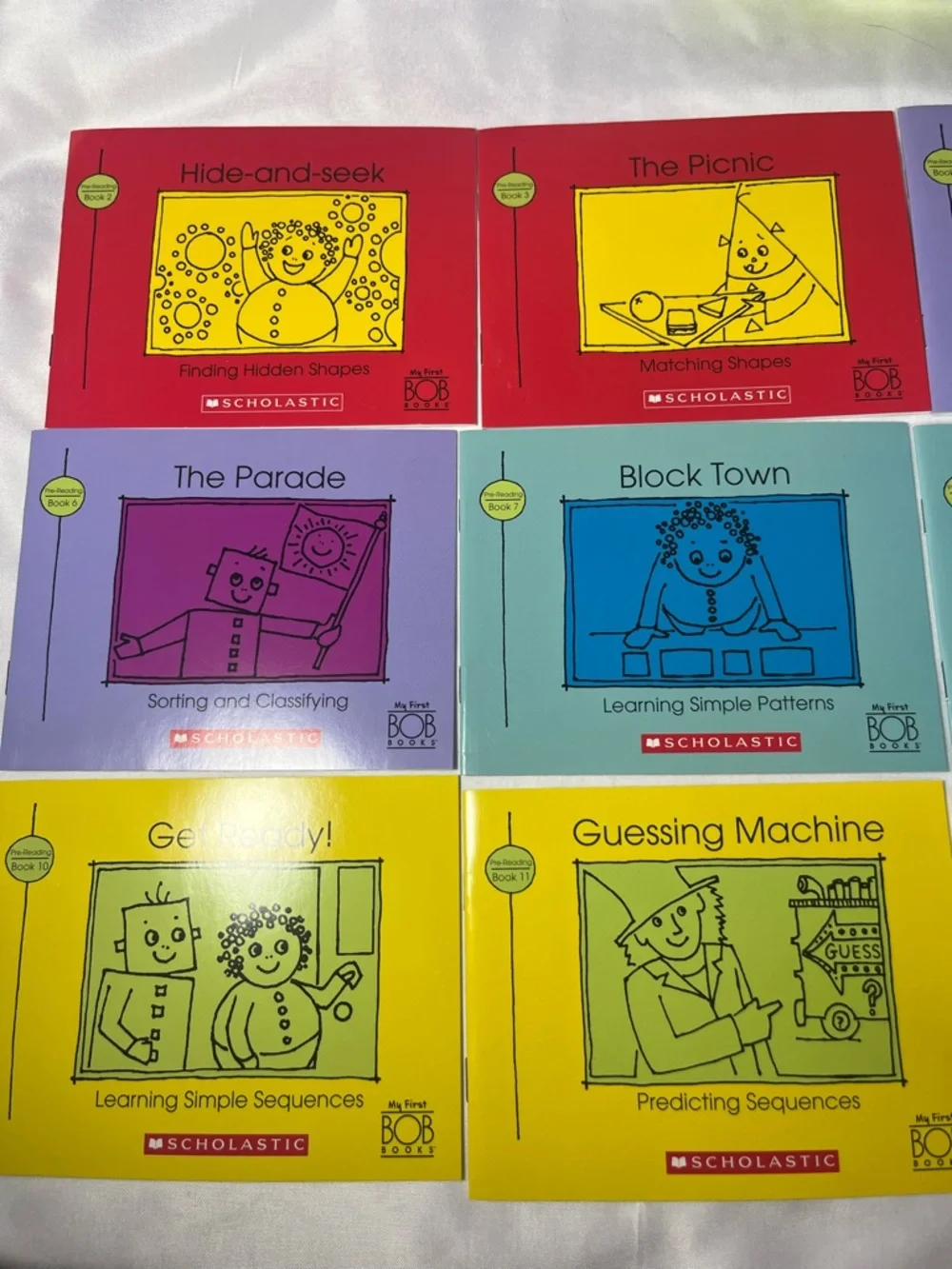 My First Bob Books Pre-Reading Skills Box Set Phonics Scholastic Age 3 Missing 1